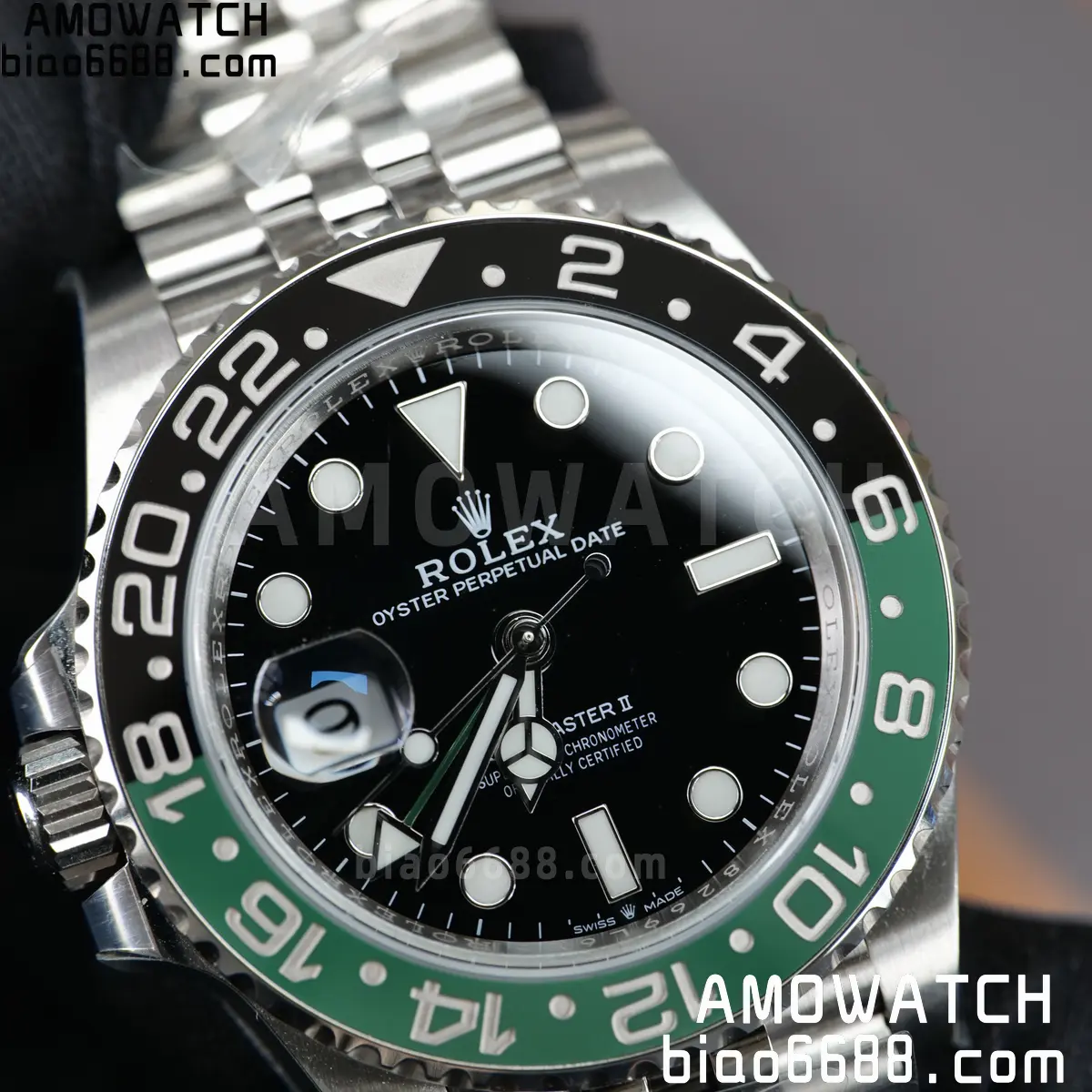 Rolex GMT-Master II 126720 VTNR 904L Steel ERF 1:1 Best Edition on Jubilee Bracelet JH3285 (Free Sprung) 93 a4605fd702ee692 AMO Watch