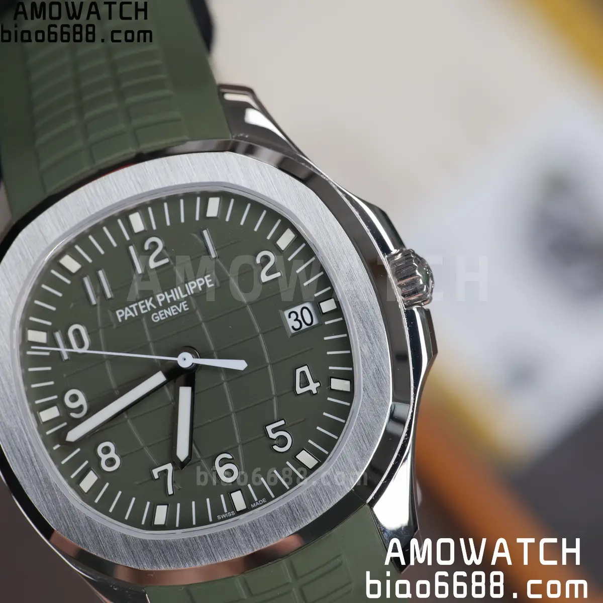 Custom Made Patek Philippe Aquanaut 5168G TOP ACE 324 movement 101 a494a2ebb4f9677 AMO Watch