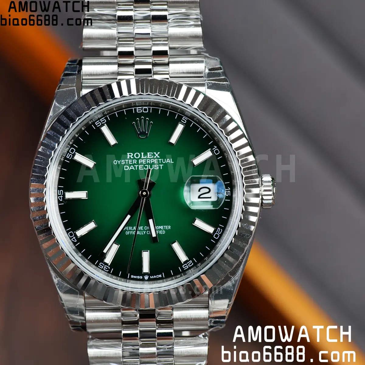 Rolex DateJust 41 126334 904L SS VSF 1:1 Best Edition Gradient Green Dial on Jubilee Bracelet VS3235 V3 (133g) 79 a797fef5bca09f5 阿默表行AmoWatch