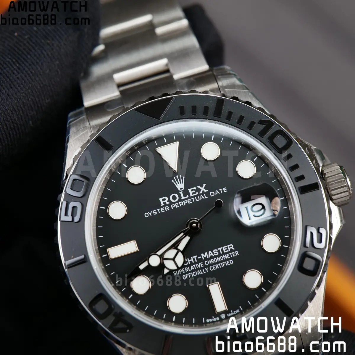 Rolex Yacht-Master 226627 Titanium VSF 1:1 Best Edition Black Dial on Titanium Bracelet VS3235v2 99 a7ad31ca0e950b4 阿默表行AmoWatch