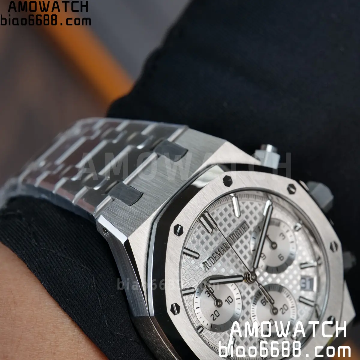 AP Royal Oak Chrono 26240 SS ZF 1:1 Best Edition White Dial on SS Bracelet SA4401 Super Clone V2 (Free Sprung) 112 a8067c06a8bd4a7 阿默表行AmoWatch