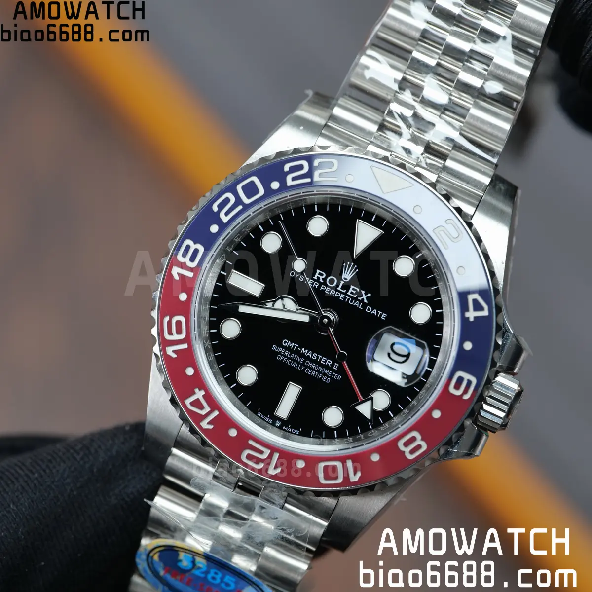 Rolex GMT-Master II 126710 BLRO 904L Steel ERF 1:1 Best Edition on Jubilee Bracelet JH3285 (Free Sprung) 85 a855fe0be813b49 AMO Watch