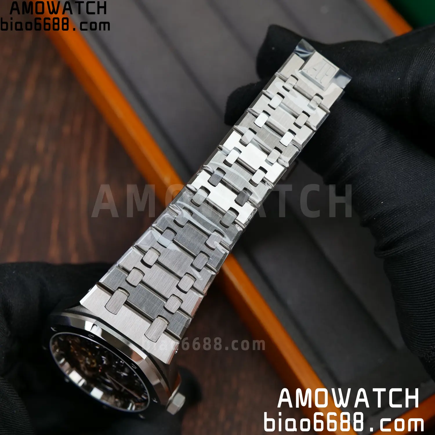 Royal Oak 41mm Openworked 15407 SS THB 1:1 Best Edition on SS Bracelet SA3132 V4 (Free Sprung) 74 a925c22cd16ca88 AMO Watch