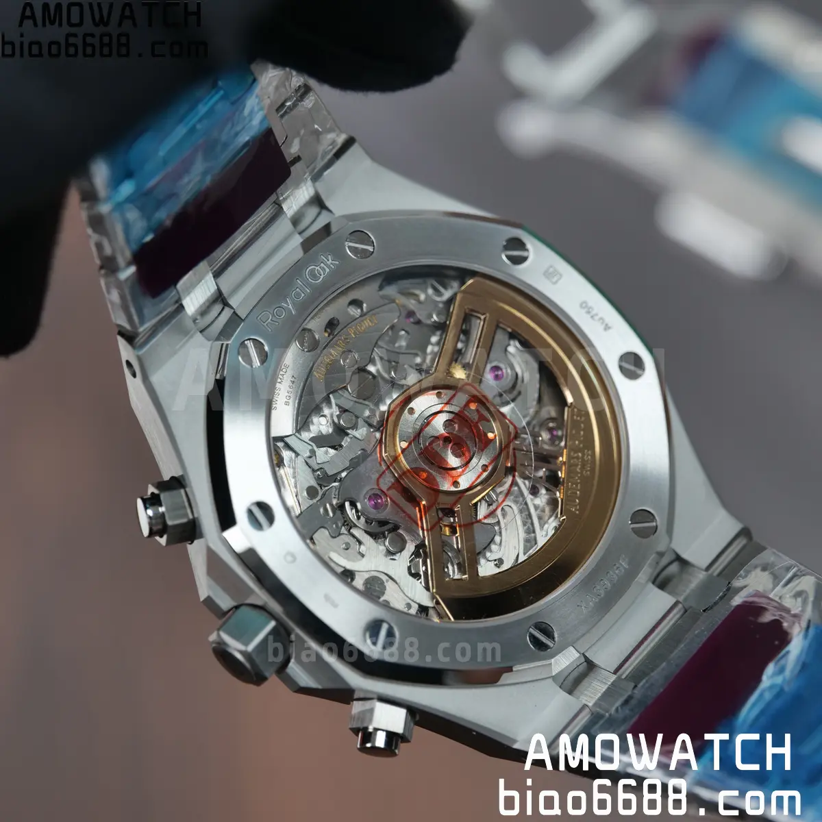 AP Royal Oak Chrono 26240 DDF 1:1 Best Edition Blue Dial on Bracelet DD4401 Super Clone Weight (SW Dial) 105 a9f50c2240f8652 阿默表行AmoWatch