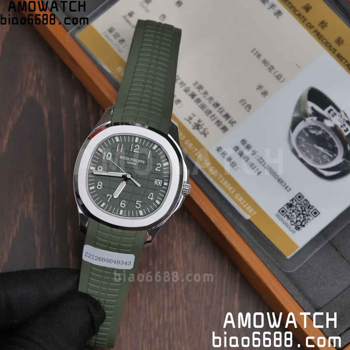 Custom Made Patek Philippe Aquanaut 5168G TOP ACE 324 movement 108 aa85232b6485ac0 AMO Watch
