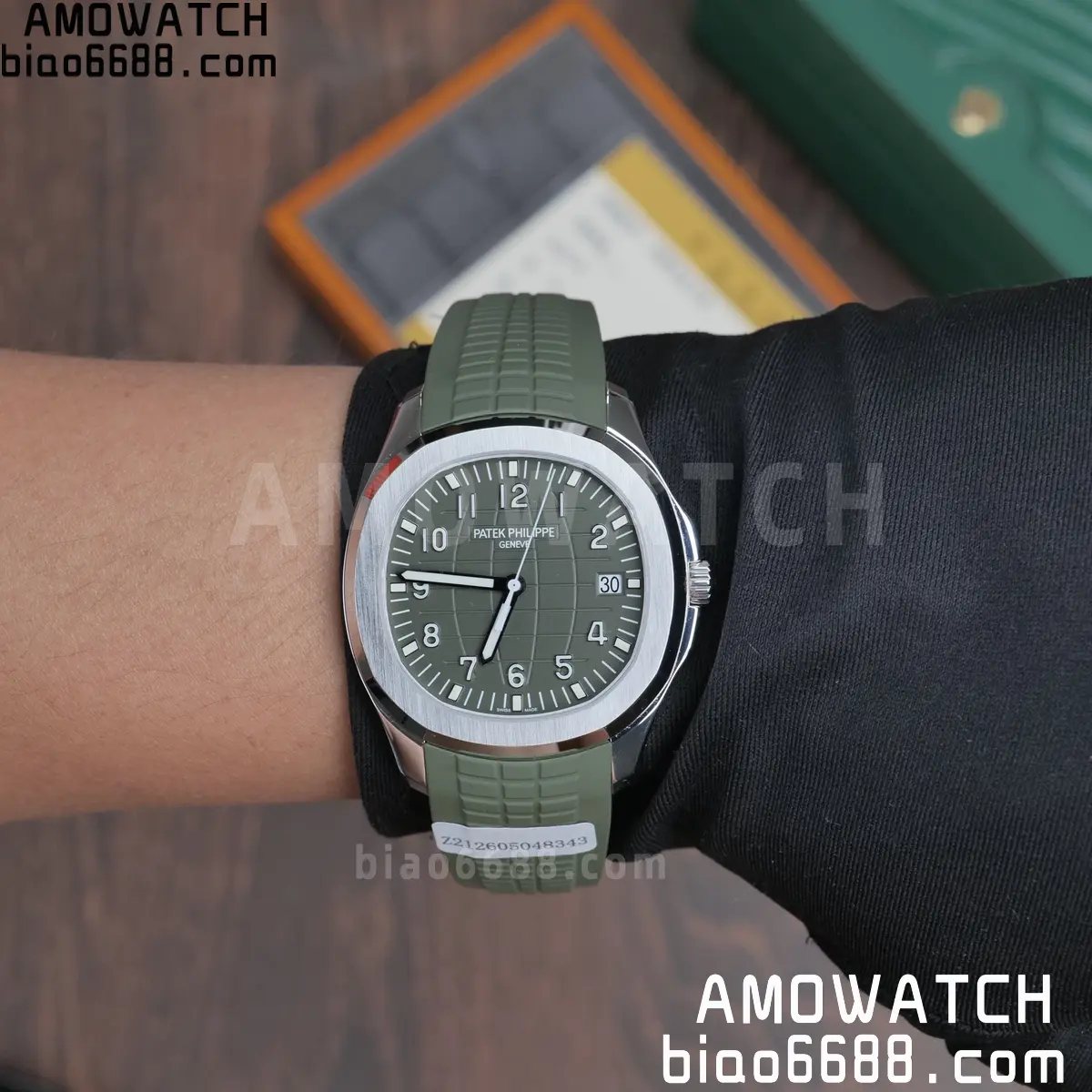 Custom Made Patek Philippe Aquanaut 5168G TOP ACE 324 movement 124 aae6652f9880408 AMO Watch