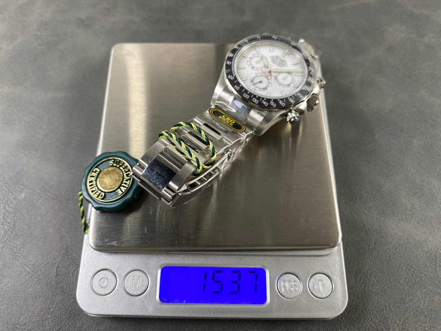 Rolex Daytona 126502 CBDF 1:1 Best Edition White Dial on SS Bracelet JH4131 (Free Sprung) 25 ae0748d9e6774bd AMO Watch