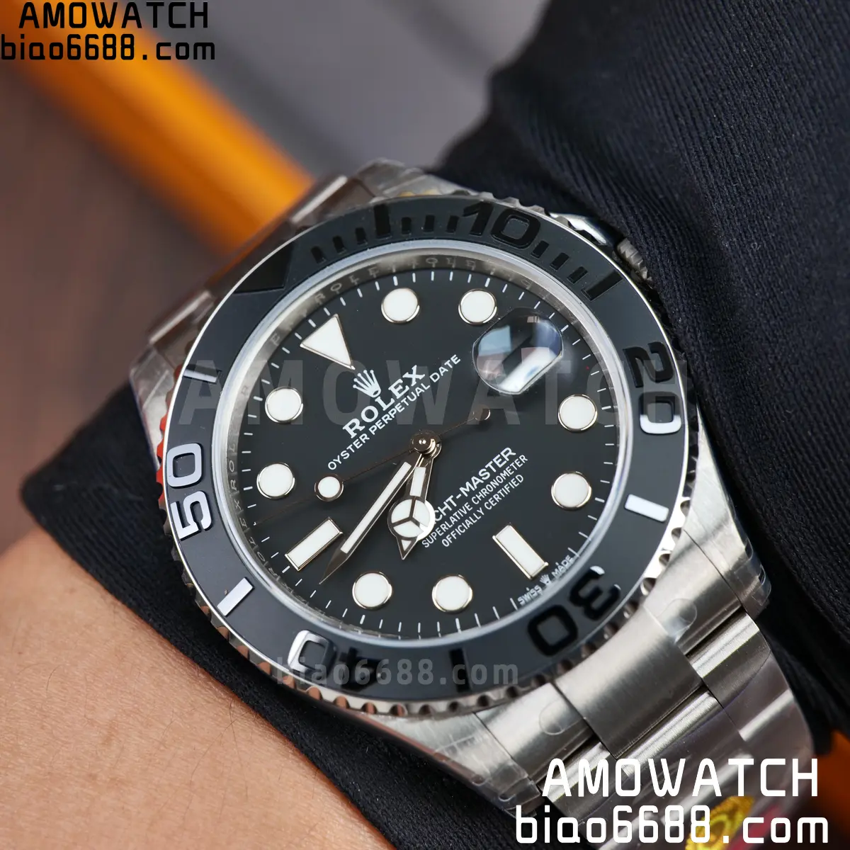 Rolex Yacht-Master 226627 Titanium VSF 1:1 Best Edition Black Dial on Titanium Bracelet VS3235v2 109 b225e2d625d7c3a 阿默表行AmoWatch