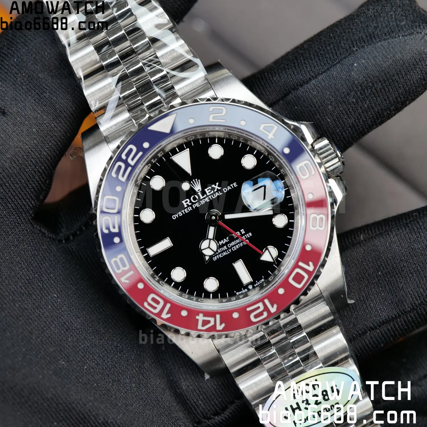 Rolex GMT-Master II 126710 BLRO 904L Steel RICH 1:1 Best Edition on Jubilee Bracelet JH3285 (Free Sprung) V2 89 b317eb1a07d51b5 阿默表行AmoWatch
