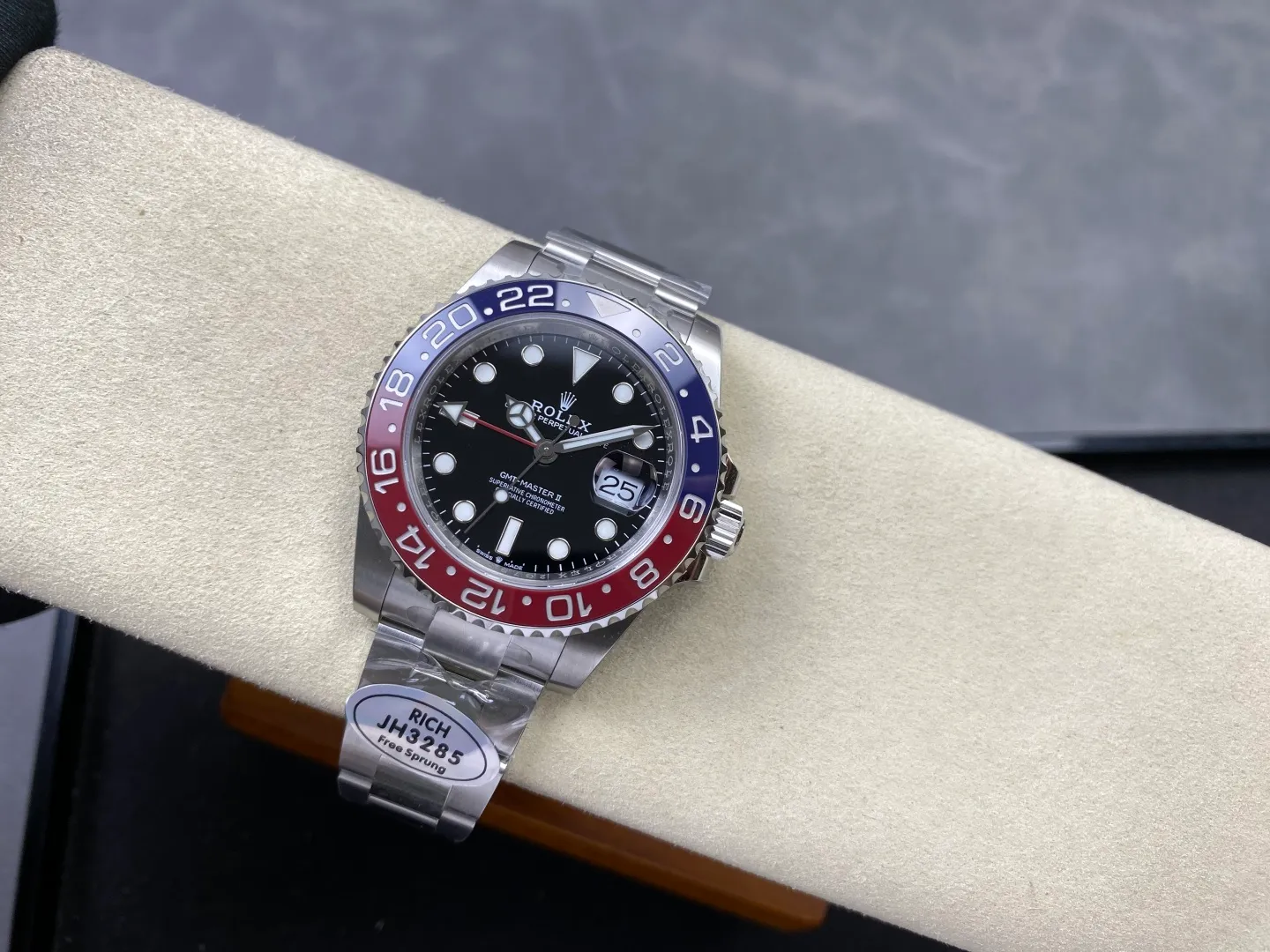 Rolex GMT-Master II 126710 BLRO 904L Steel RICH 1:1 Best Edition on Oyster Bracelet JH3285 (Free Sprung) V2 32 b4ad11c3c5eab96 阿默表行AmoWatch