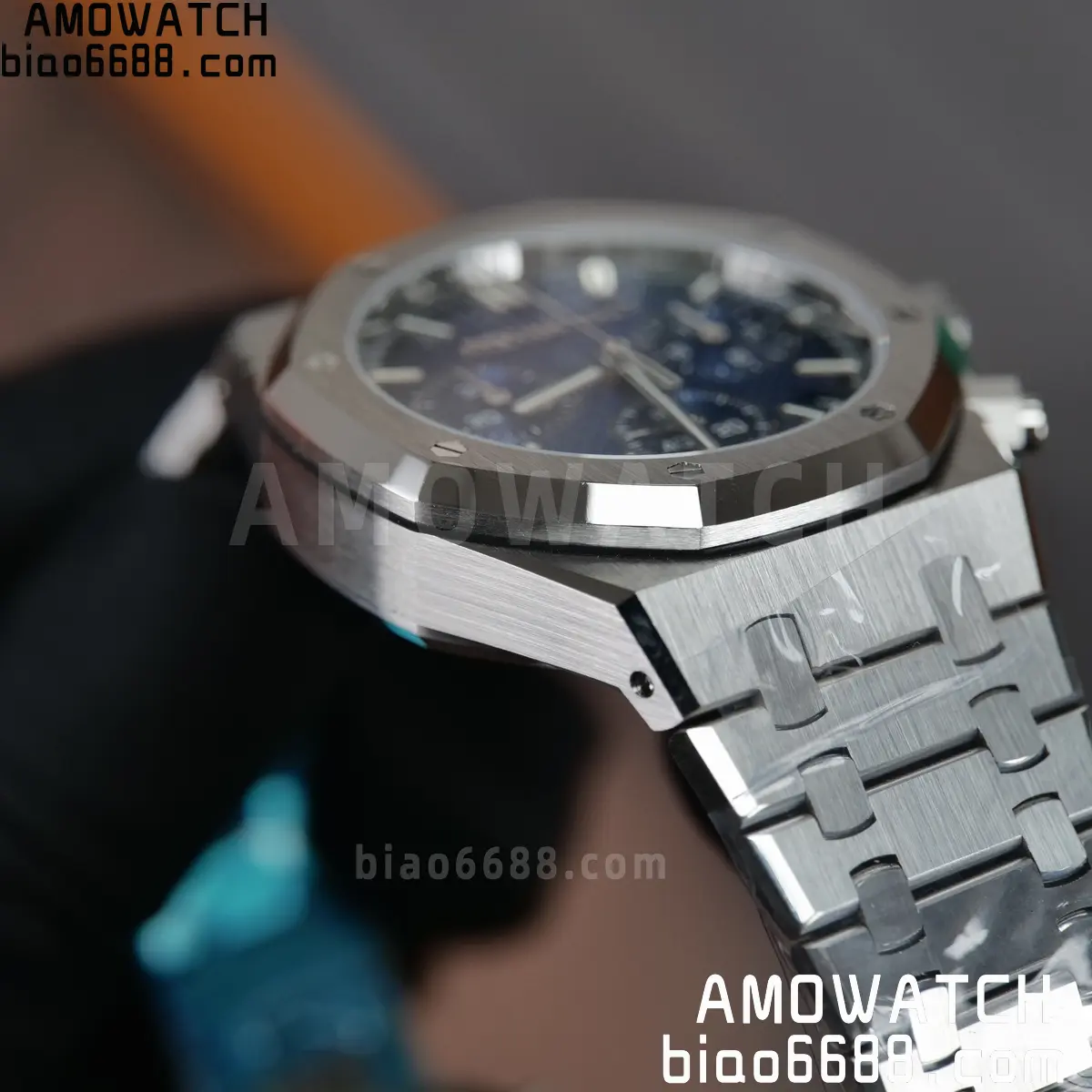 AP Royal Oak Chrono 26240 DDF 1:1 Best Edition Blue Dial on Bracelet DD4401 Super Clone Weight (SW Dial) 91 b53ac649a6b67ff 阿默表行AmoWatch