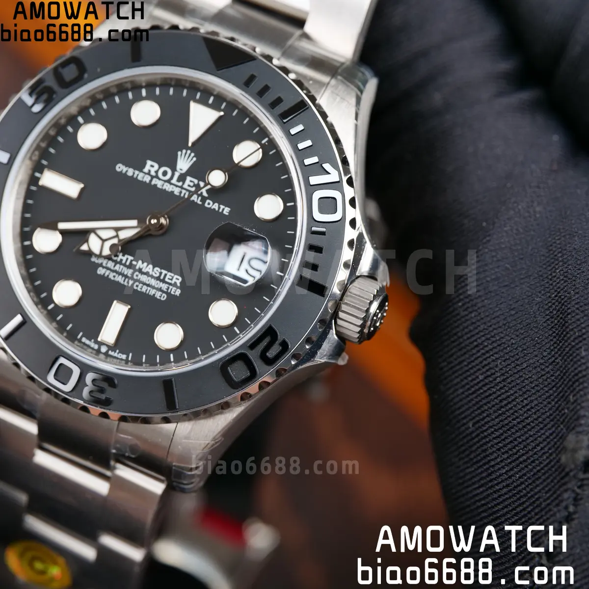 Rolex Yacht-Master 226627 Titanium VSF 1:1 Best Edition Black Dial on Titanium Bracelet VS3235v2 92 b8b06d5a3b19917 阿默表行AmoWatch