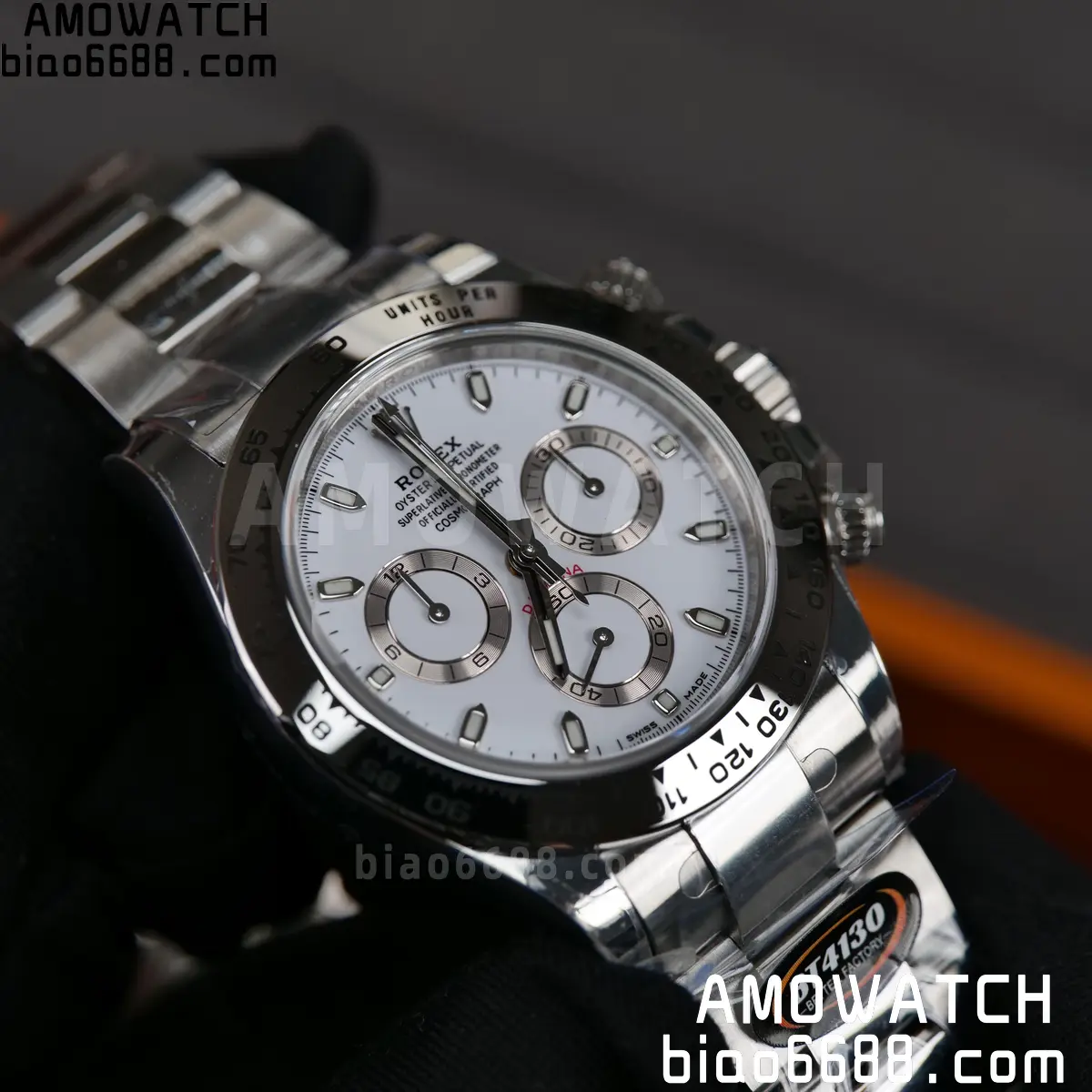 Rolex Daytona 116520 BTF 1:1 Best Edition 904L Steel White Dial on SS Bracelet DD4130 68 bd16d81565a8929 AMO Watch