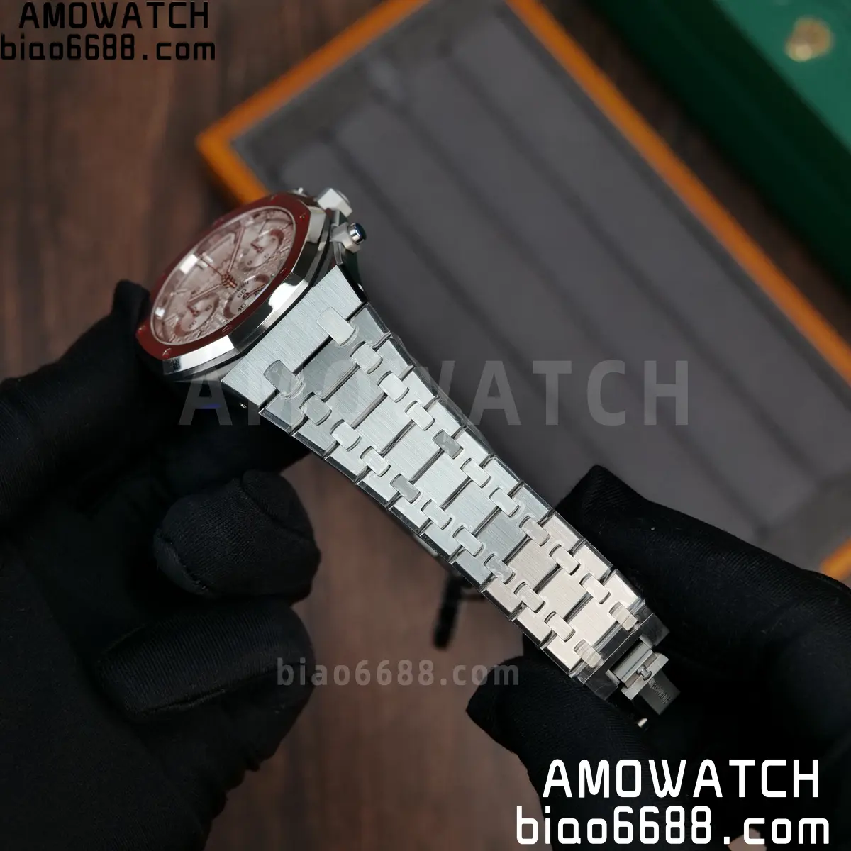AP Royal Oak Chrono 26240 SS ZF 1:1 Best Edition White Dial on SS Bracelet SA4401 Super Clone V2 (Free Sprung) 85 c1dd8c5c10752d5 阿默表行AmoWatch