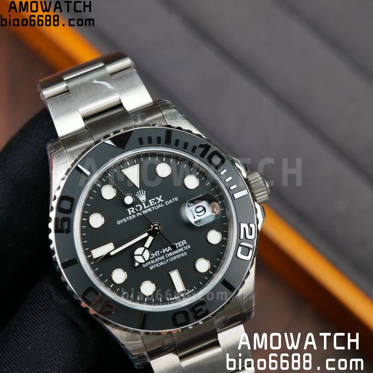 Rolex Yacht-Master 226627 Titanium VSF 1:1 Best Edition Black Dial on Titanium Bracelet VS3235v2 113 c246167bd6074fb 阿默表行AmoWatch