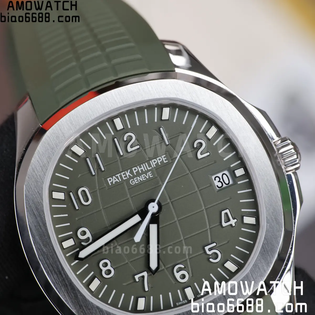 Custom Made Patek Philippe Aquanaut 5168G TOP ACE 324 movement 104 c2ba9a47e6d316c AMO Watch