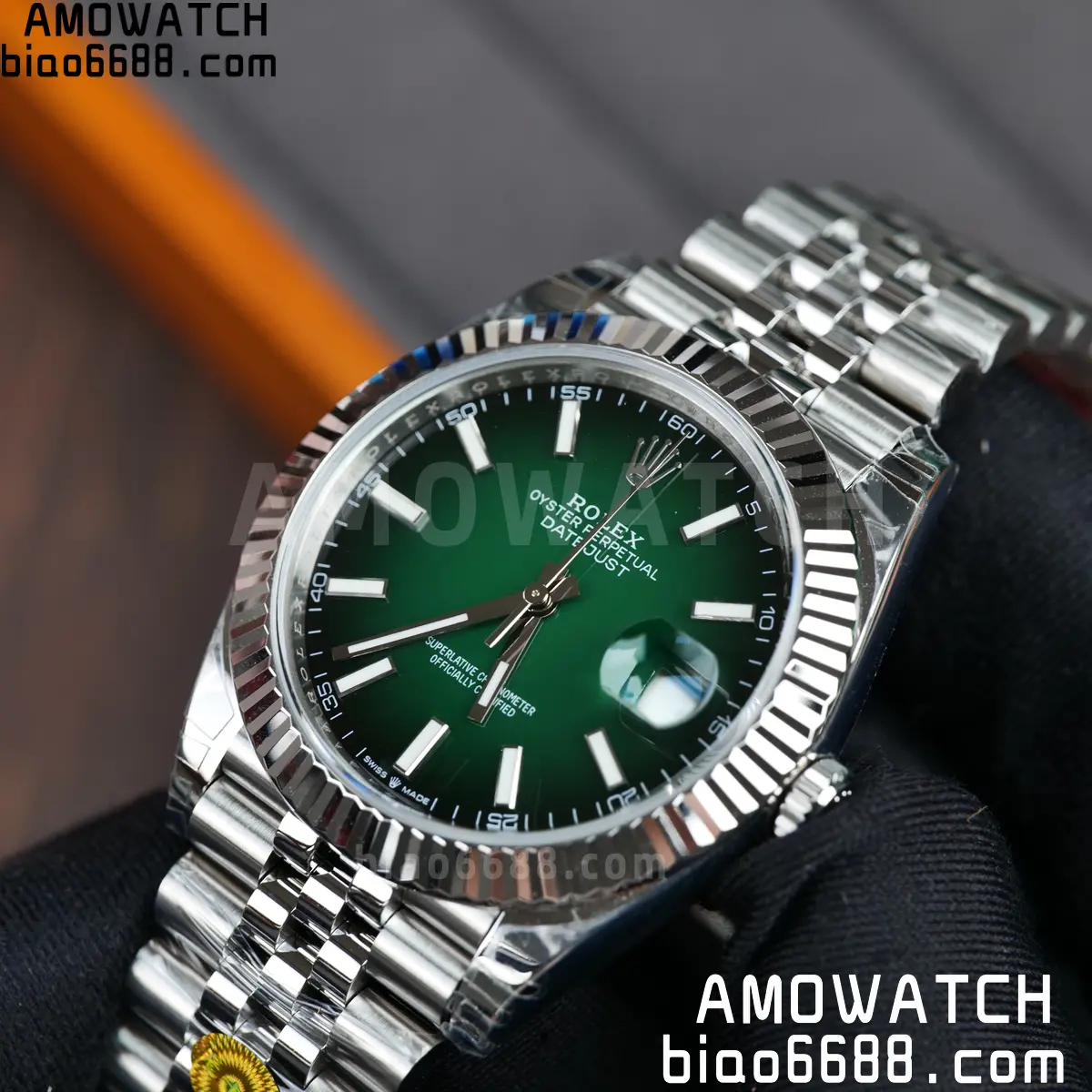 Rolex DateJust 41 126334 904L SS VSF 1:1 Best Edition Gradient Green Dial on Jubilee Bracelet VS3235 V3 (133g) 85 c5cef357310dda0 阿默表行AmoWatch