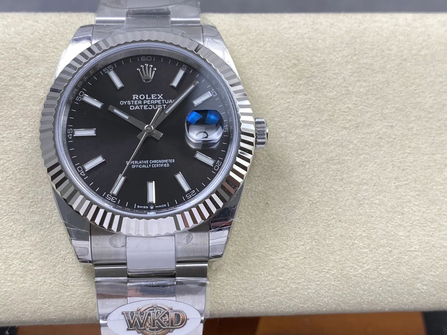 Rolex DateJust 41 126334 WKD 1:1 Best Edition Black Dial on Oyster Bracelet JH3235 (Free Sprung) 32 c5e15dcd6674f26 AMO Watch
