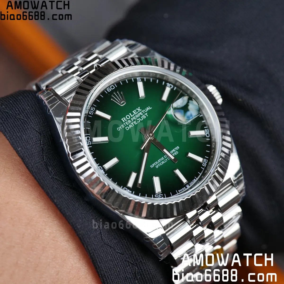 Rolex DateJust 41 126334 904L SS VSF 1:1 Best Edition Gradient Green Dial on Jubilee Bracelet VS3235 V3 (133g) 105 ca2c295507acaca 阿默表行AmoWatch