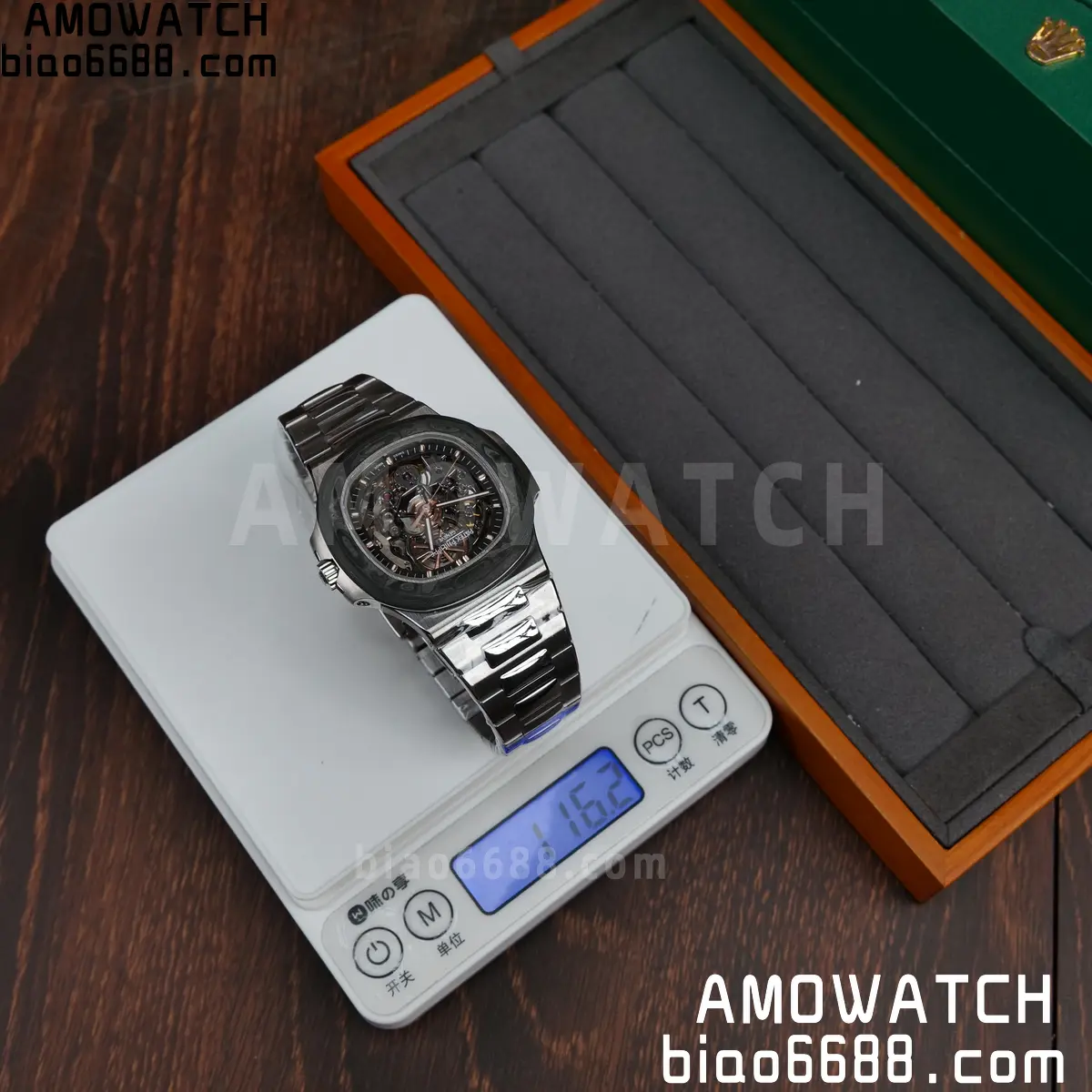 PP Nautilus Artisans de Genève 5711 squelette Best Edition Skeleton Dial on SS Bracelet 81 cb87aada34d185d 阿默表行AmoWatch