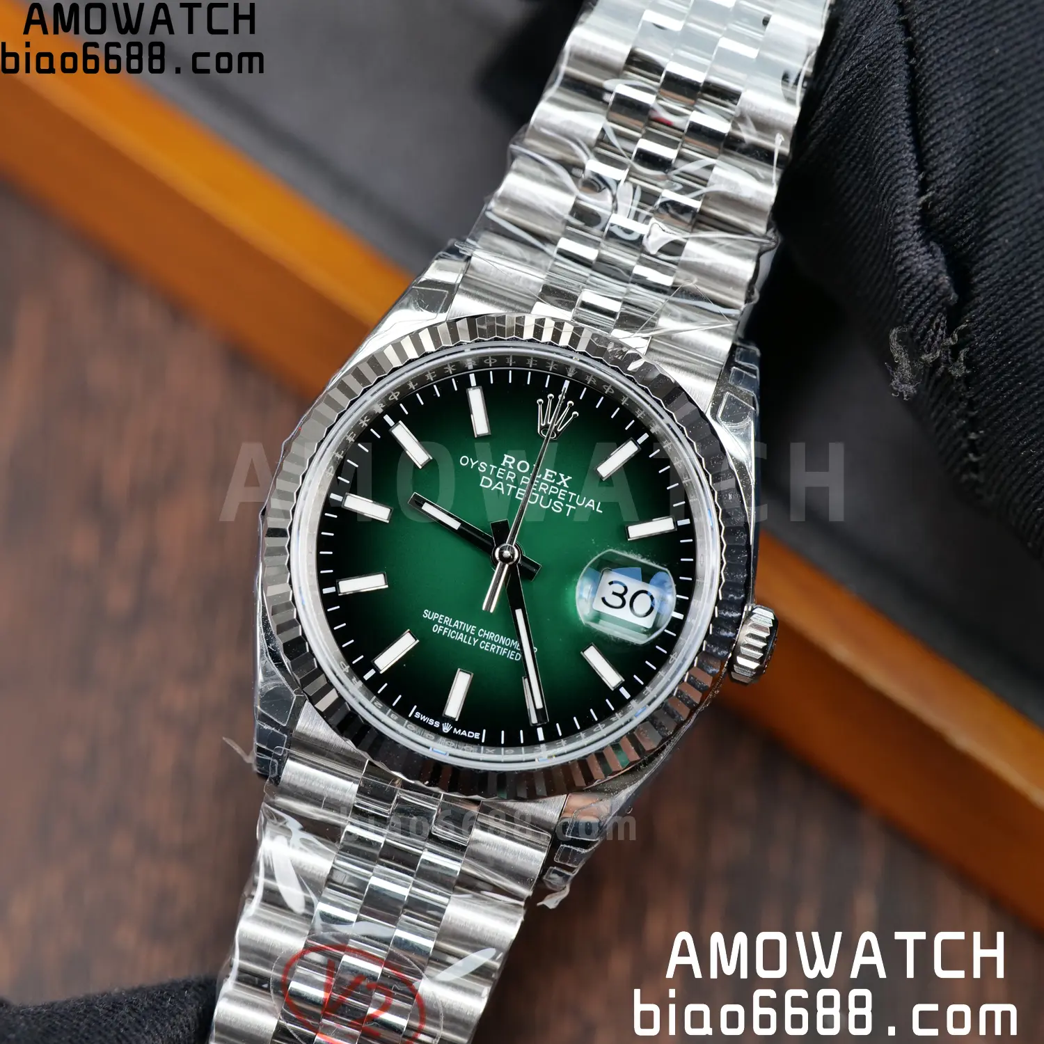 Rolex DateJust 36 SS 126234 VSF 1:1 Best Edition 904L Steel Gradient Green Dial on Jubilee Bracelet VS3235 V2 121g 102 cc52c1cce83703a 阿默表行AmoWatch