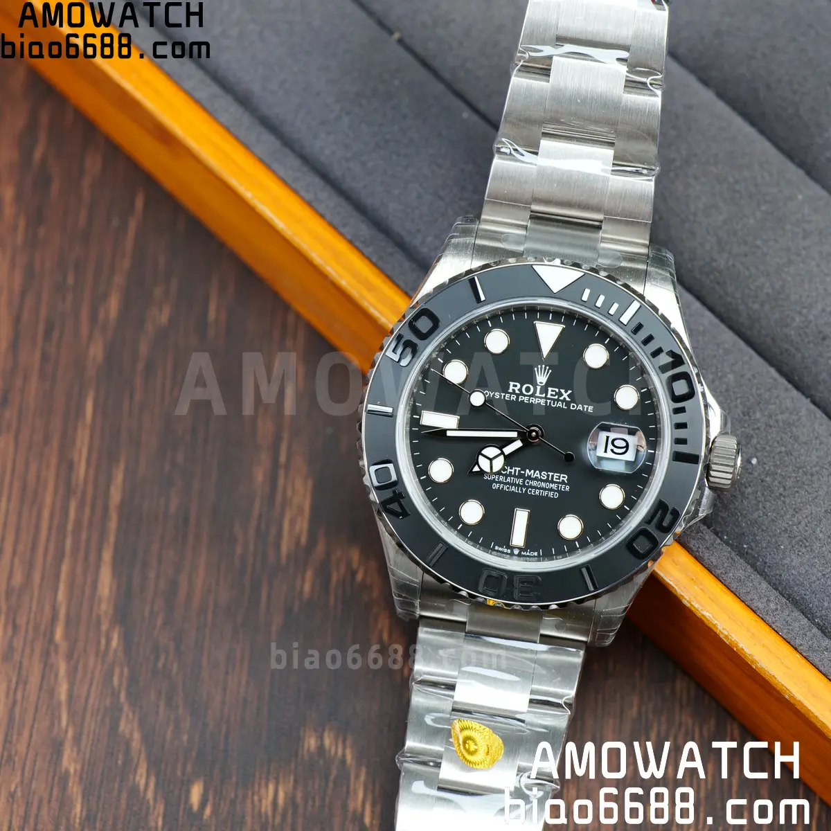Rolex Yacht-Master 226627 Titanium VSF 1:1 Best Edition Black Dial on Titanium Bracelet VS3235v2 112 ccceeabbb078f94 阿默表行AmoWatch