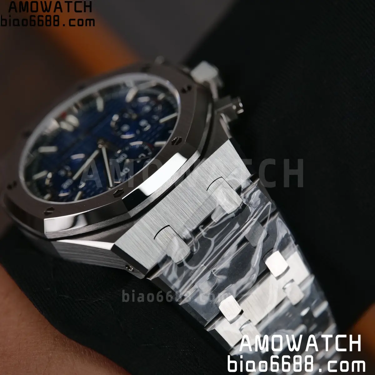 AP Royal Oak Chrono 26240 DDF 1:1 Best Edition Blue Dial on Bracelet DD4401 Super Clone Weight (SW Dial) 113 cef6dc9afe6a440 阿默表行AmoWatch