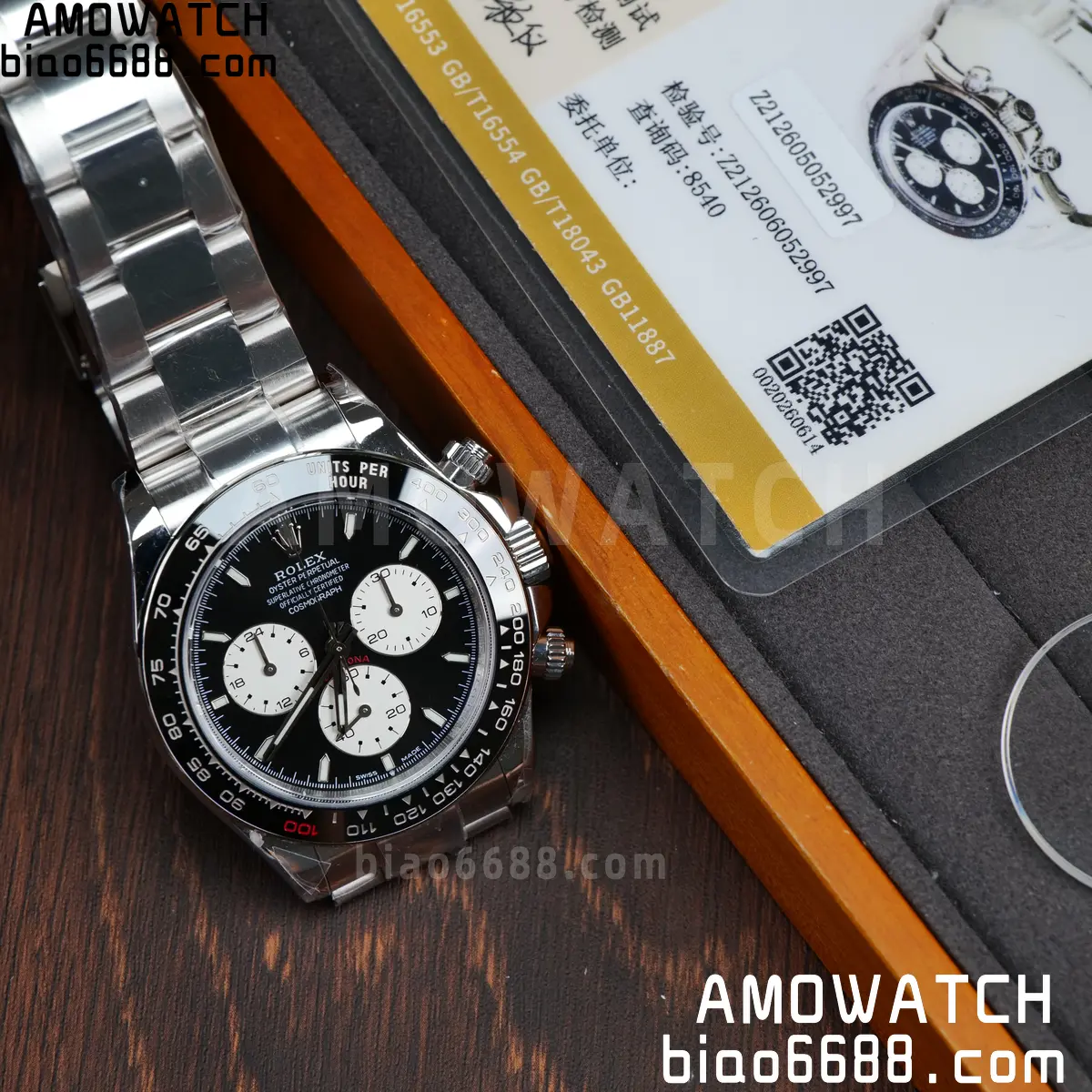 Custom Made Rolex Daytona 126529LN Le Mans QF 18K white gold plated Free Spring V13 105 d1c0491ab234f1f AMO Watch