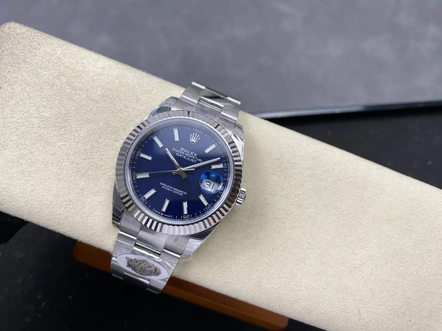 Rolex DateJust 41 126334 WKD 1:1 Best Edition Blue Dial on Oyster Bracelet JH3235 (Free Sprung) 36 d1e5600ae8012f1 AMO Watch