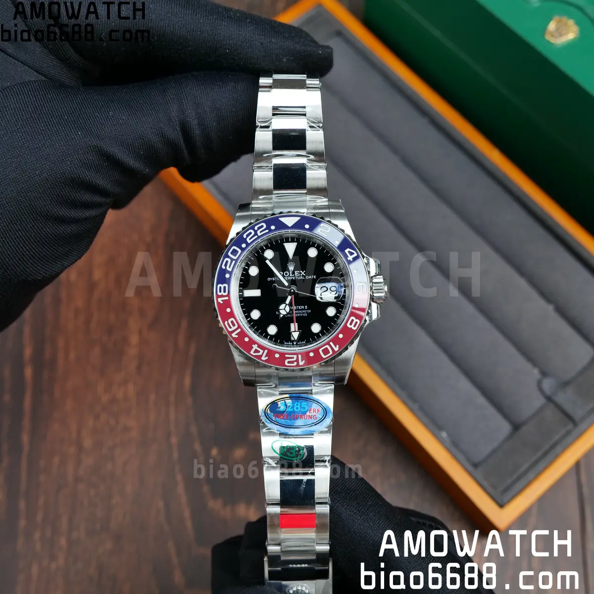 Rolex GMT-Master II 126710 BLRO 904L Steel ERF 1:1 Best Edition on Oyster Bracelet JH3285 (Free Sprung) 81 d41b6096dae29ab AMO Watch