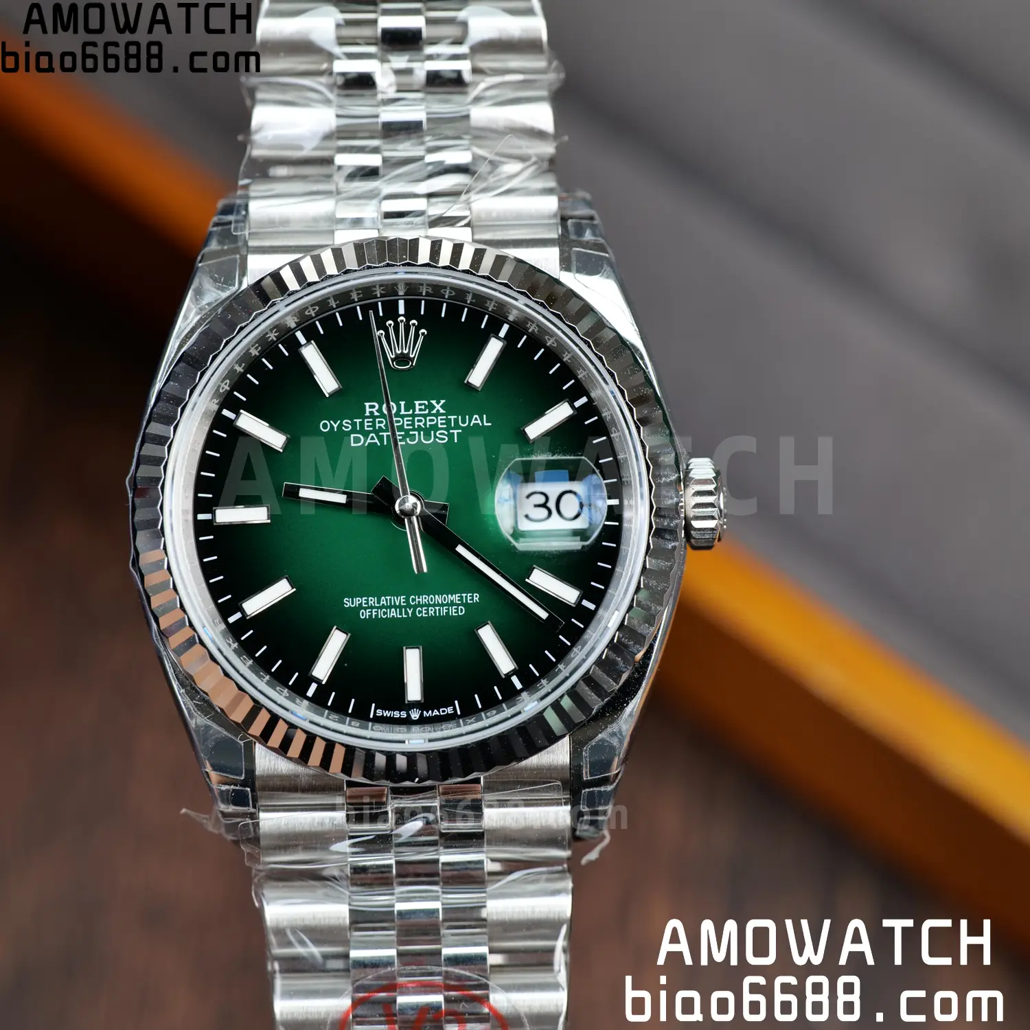Rolex DateJust 36 SS 126234 VSF 1:1 Best Edition 904L Steel Gradient Green Dial on Jubilee Bracelet VS3235 V2 121g 76 d77e3bab938e9d0 阿默表行AmoWatch