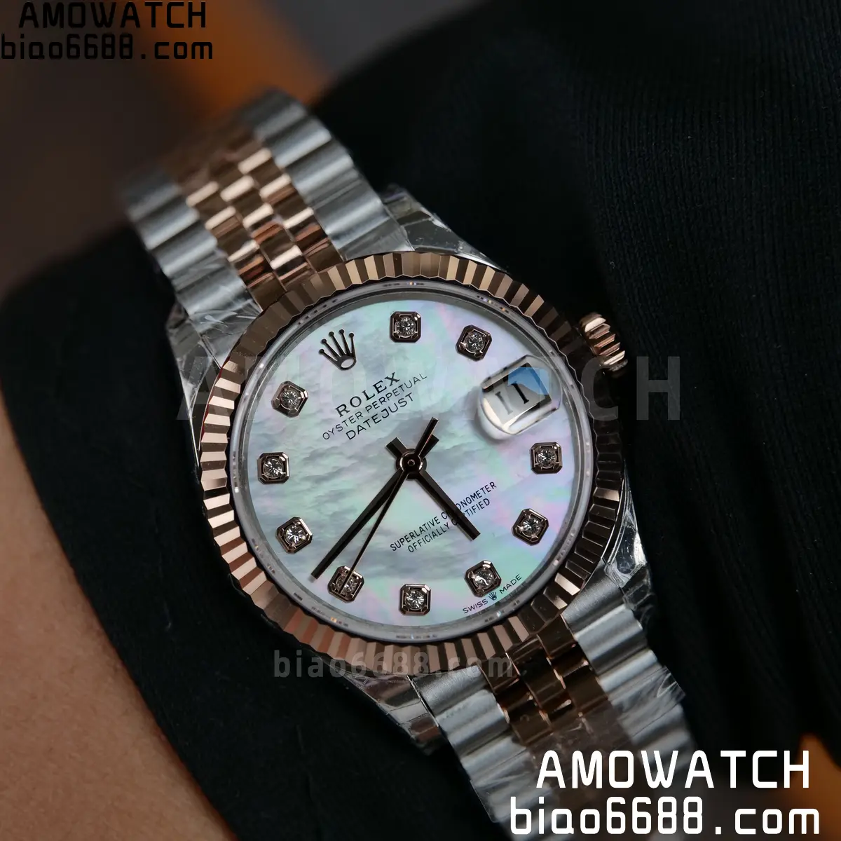 Rolex DateJust 31 278271 THBF 1:1 Best Edition MOP Diamonds Dial on SS/RG Jubilee Bracelet HZ Cal.2236 41 d8e5515b2622e99 AMO Watch