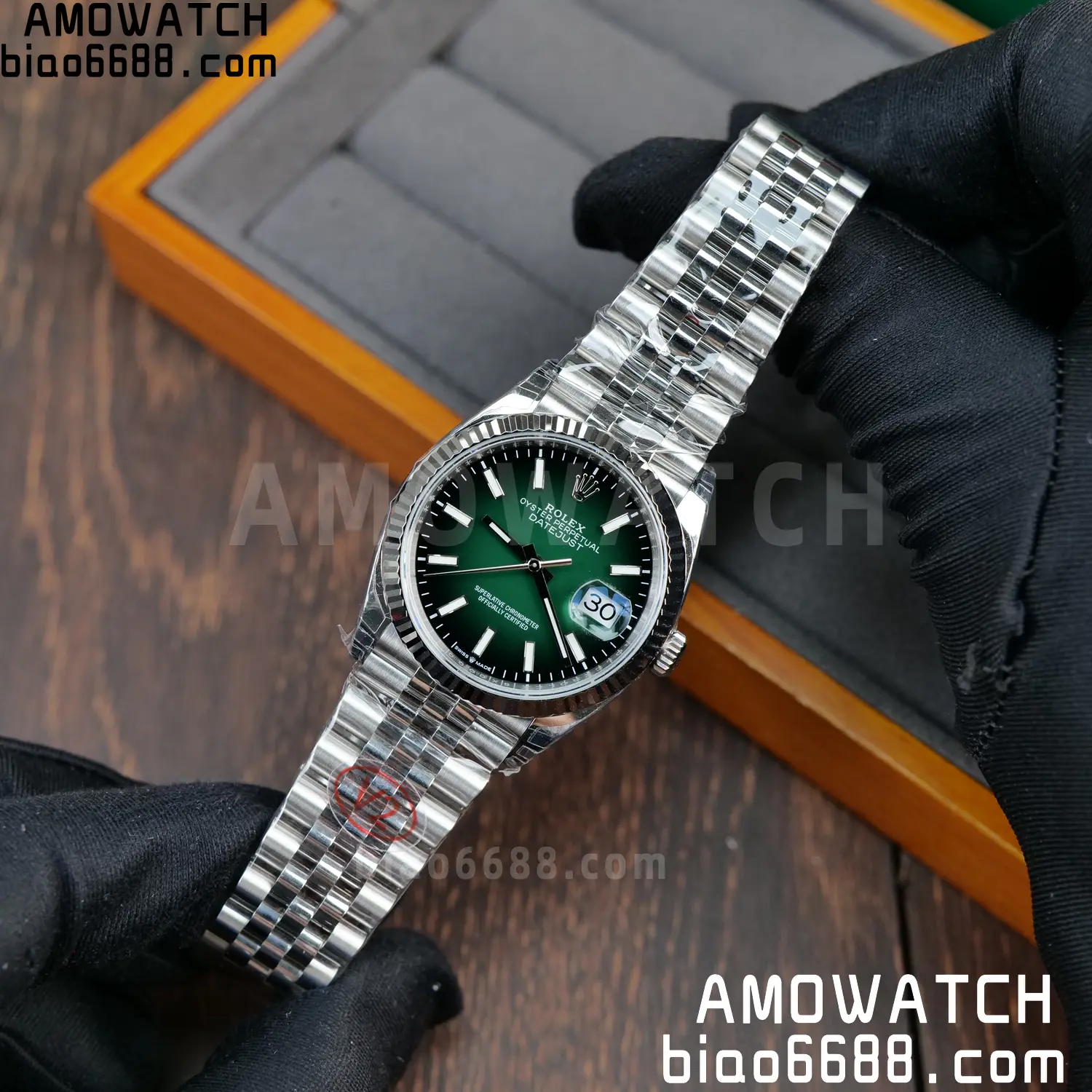 Rolex DateJust 36 SS 126234 VSF 1:1 Best Edition 904L Steel Gradient Green Dial on Jubilee Bracelet VS3235 V2 121g 72 d9f54584a049e6c 阿默表行AmoWatch