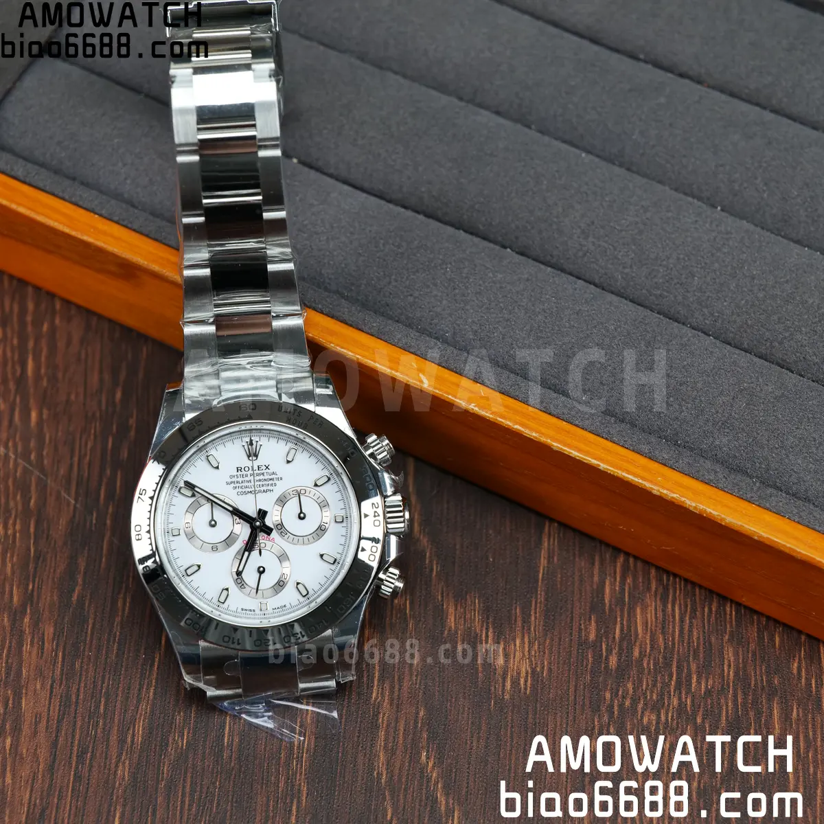 Rolex Daytona 116520 BTF 1:1 Best Edition 904L Steel White Dial on SS Bracelet DD4130 84 dbe34f588b60e19 AMO Watch
