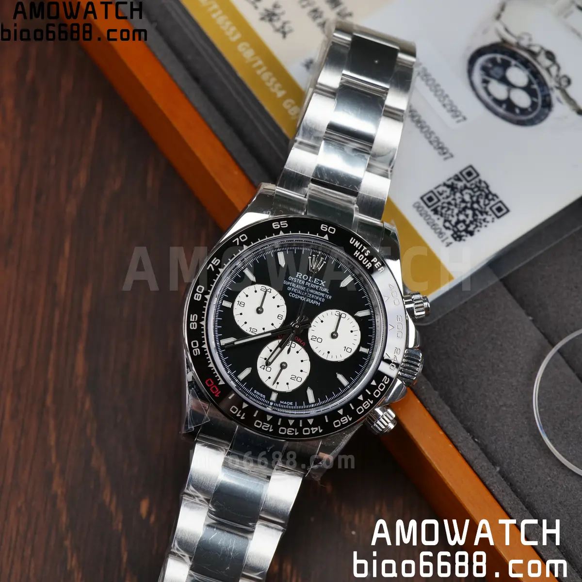Custom Made Rolex Daytona 126529LN Le Mans QF 18K white gold plated Free Spring V13 104 ddedeeaf9469ac1 AMO Watch
