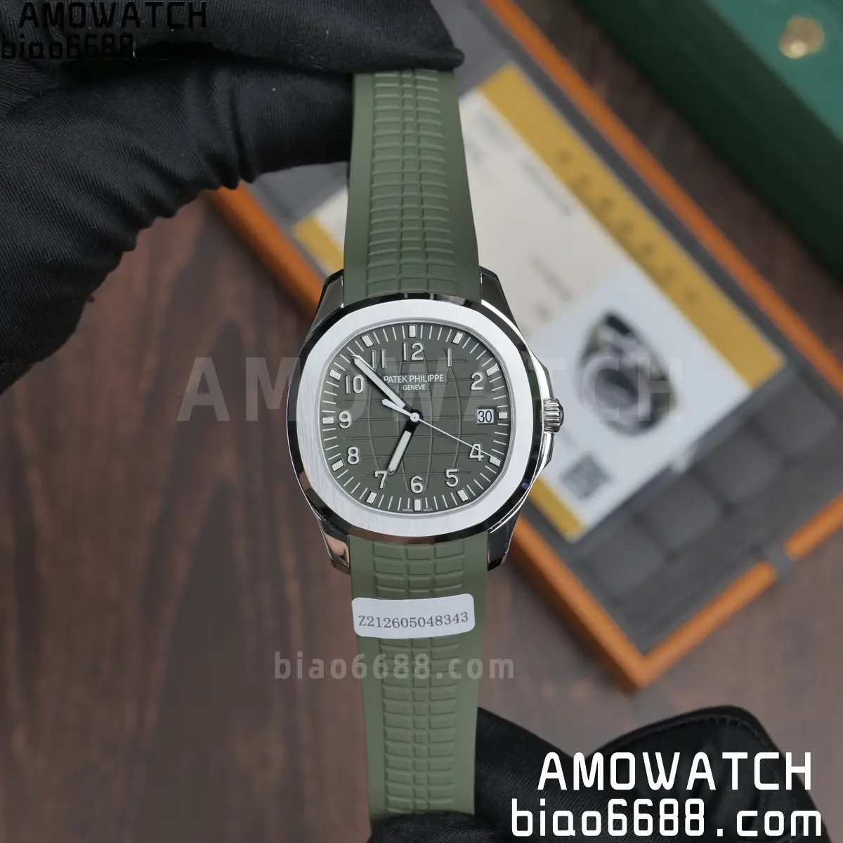 Custom Made Patek Philippe Aquanaut 5168G TOP ACE 324 movement 88 e19b431d6b0cfef AMO Watch