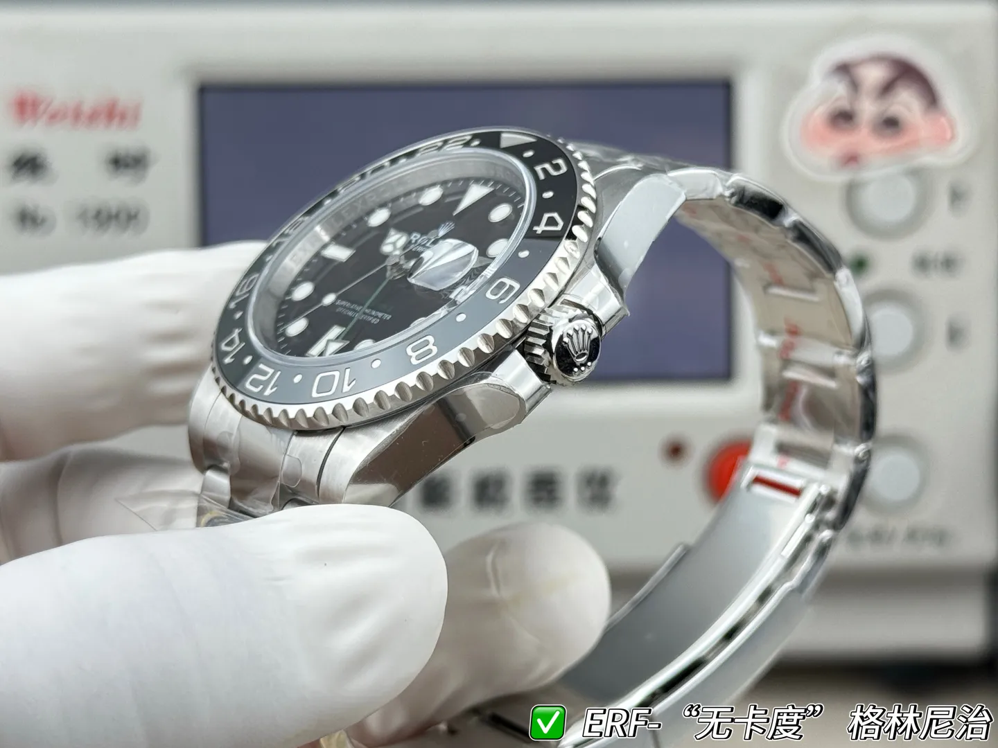 Rolex GMT-Master II 126710 GRNR 904L Steel ERF 1:1 Best Edition on Oyster Bracelet JH3285 (Free Sprung) 23 e64d1db71ad5097 AMO Watch