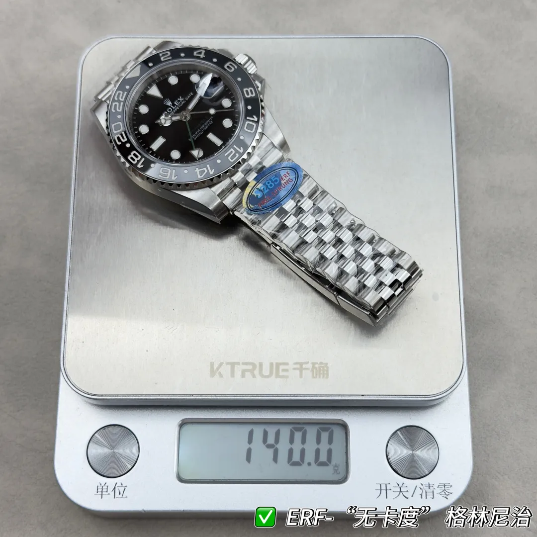 Rolex GMT-Master II 126710 GRNR 904L Steel ERF 1:1 Best Edition on Jubilee Bracelet JH3285 (Free Sprung) 23 e86de438bb25e3b AMO Watch