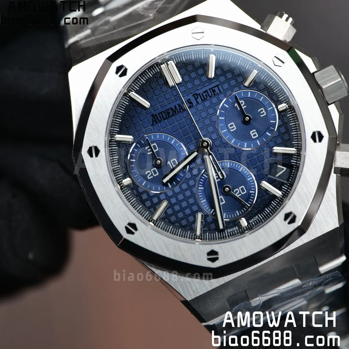 AP Royal Oak Chrono 26240 DDF 1:1 Best Edition Blue Dial on Bracelet DD4401 Super Clone Weight (SW Dial) 99 e943bfd33579215 阿默表行AmoWatch