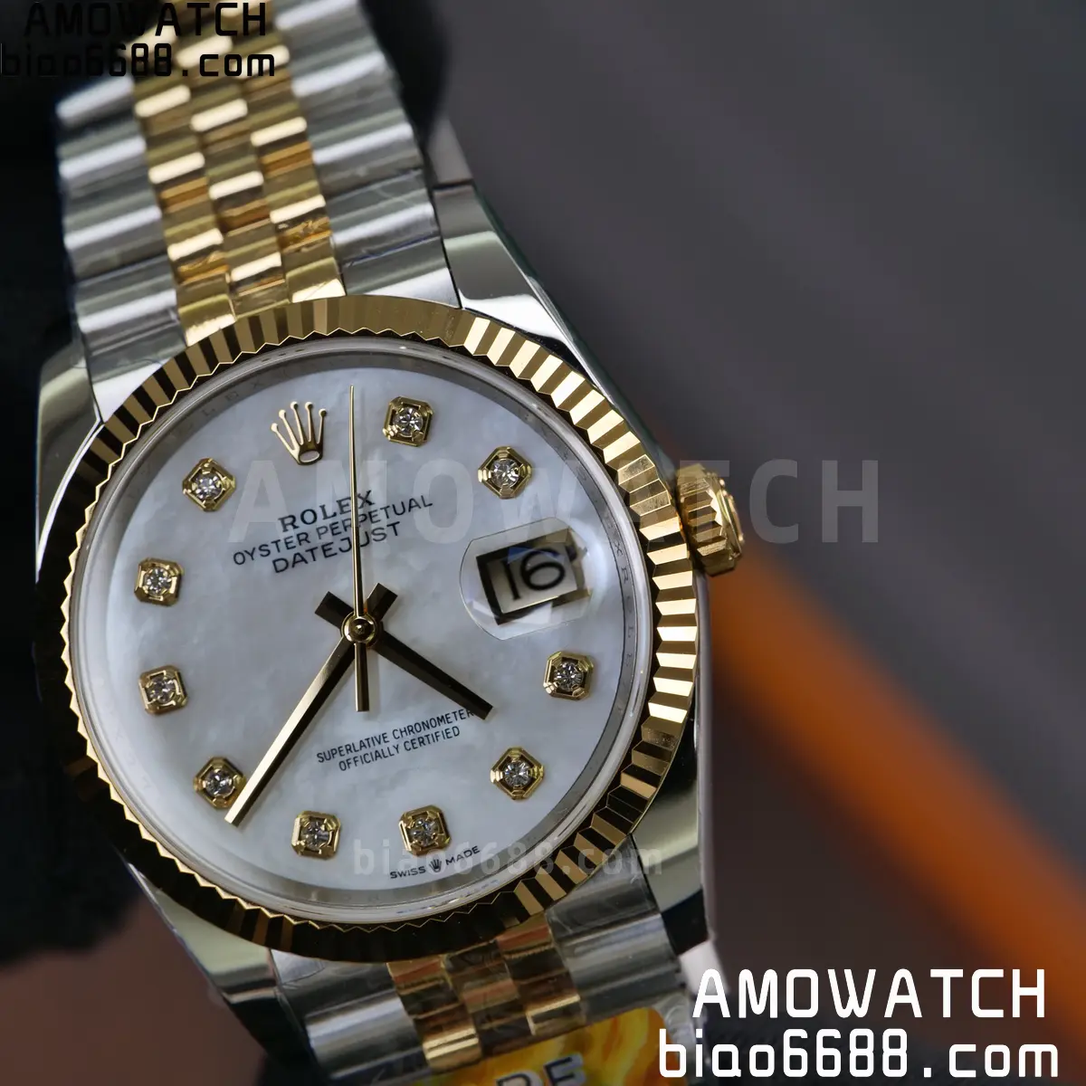 Rolex DateJust m126233 36mm ARF 1:1 Best Edition MOP Dial on Jubilee Bracelet DD3235 77 ec3715ad5098aa4 AMO Watch