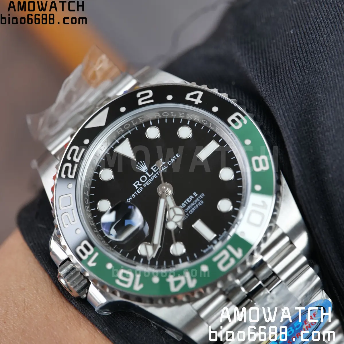 Rolex GMT-Master II 126720 VTNR 904L Steel ERF 1:1 Best Edition on Jubilee Bracelet JH3285 (Free Sprung) 104 edae951ecddc602 AMO Watch