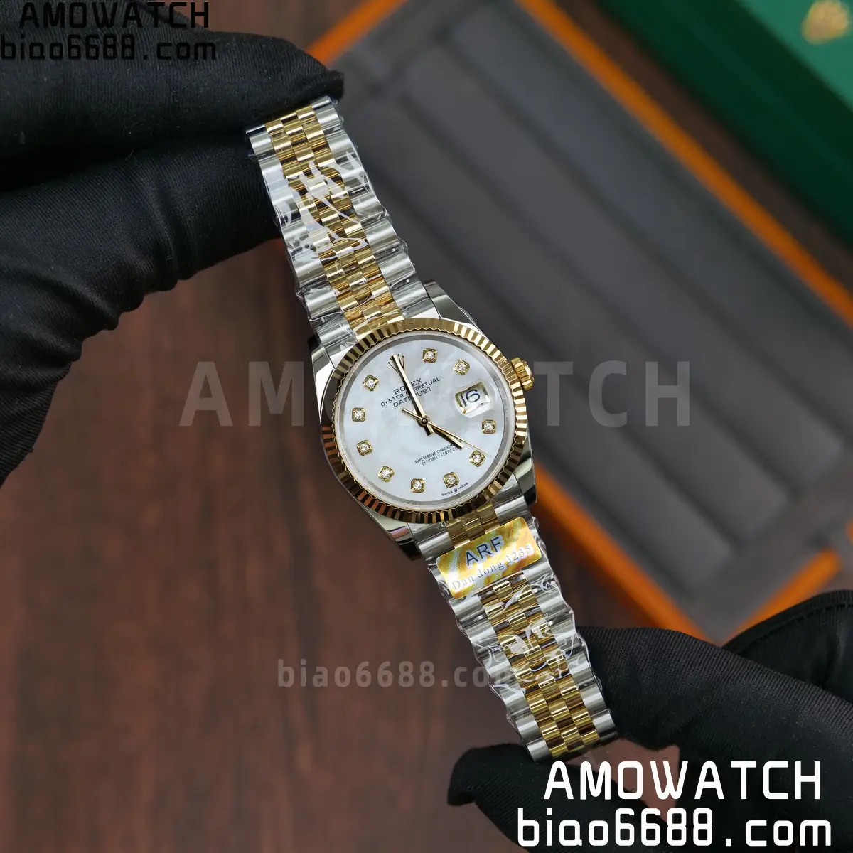 Rolex DateJust m126233 36mm ARF 1:1 Best Edition MOP Dial on Jubilee Bracelet DD3235 62 ee41f4ce67607d6 AMO Watch