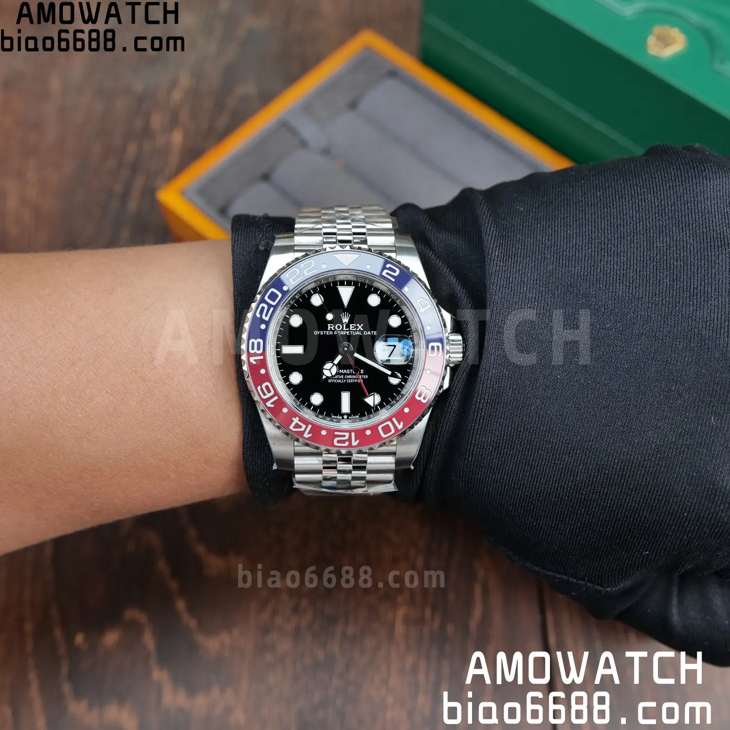Rolex GMT-Master II 126710 BLRO 904L Steel RICH 1:1 Best Edition on Jubilee Bracelet JH3285 (Free Sprung) V2 102 ee9d9d68dd44e3e 阿默表行AmoWatch