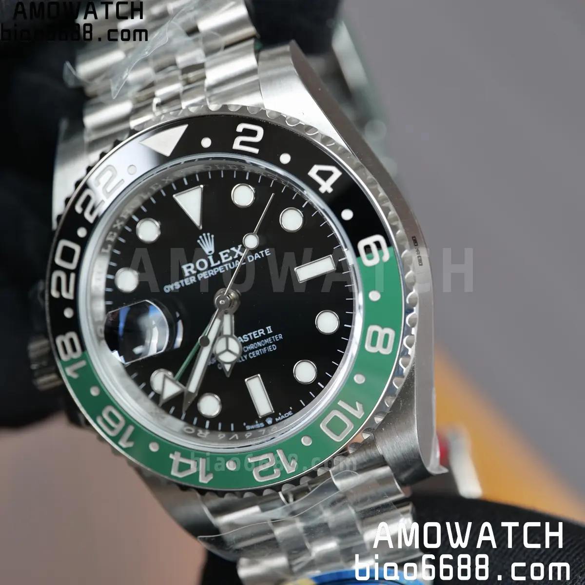 Rolex GMT-Master II 126720 VTNR 904L Steel ERF 1:1 Best Edition on Jubilee Bracelet JH3285 (Free Sprung) 91 ee9da187fba770d AMO Watch