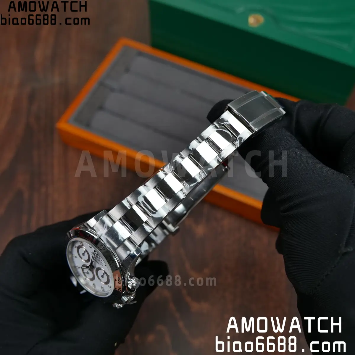 Rolex Daytona 116520 BTF 1:1 Best Edition 904L Steel White Dial on SS Bracelet DD4130 60 f403b72792f2586 AMO Watch