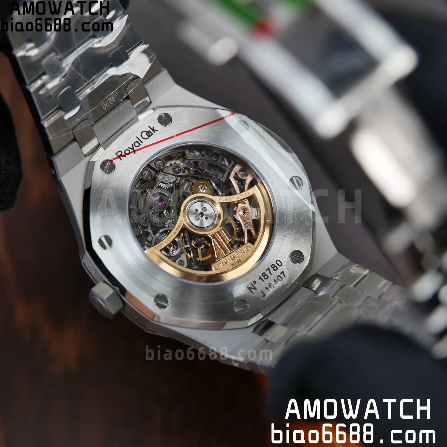 Royal Oak 41mm Openworked 15407 SS THB 1:1 Best Edition on SS Bracelet SA3132 V4 (Free Sprung) 93 f43e62d535f7915 AMO Watch