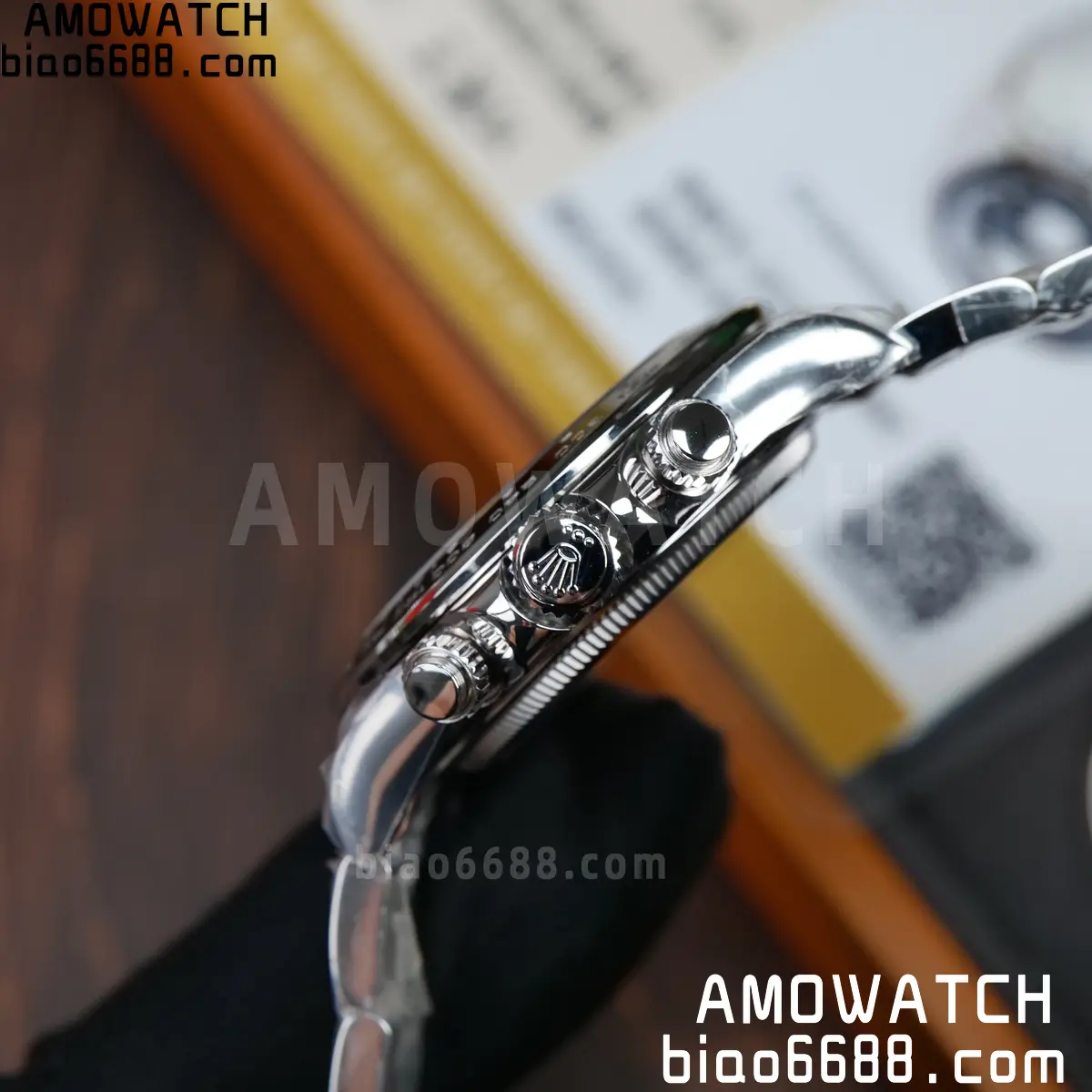 Custom Made Rolex Daytona 126529LN Le Mans QF 18K white gold plated Free Spring V13 81 f5aec70ddb35fb7 AMO Watch