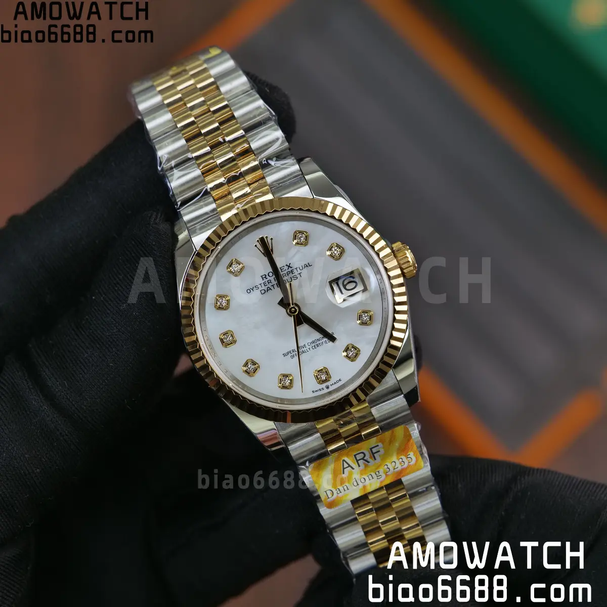 Rolex DateJust m126233 36mm ARF 1:1 Best Edition MOP Dial on Jubilee Bracelet DD3235 63 f5d3a78eab21189 AMO Watch