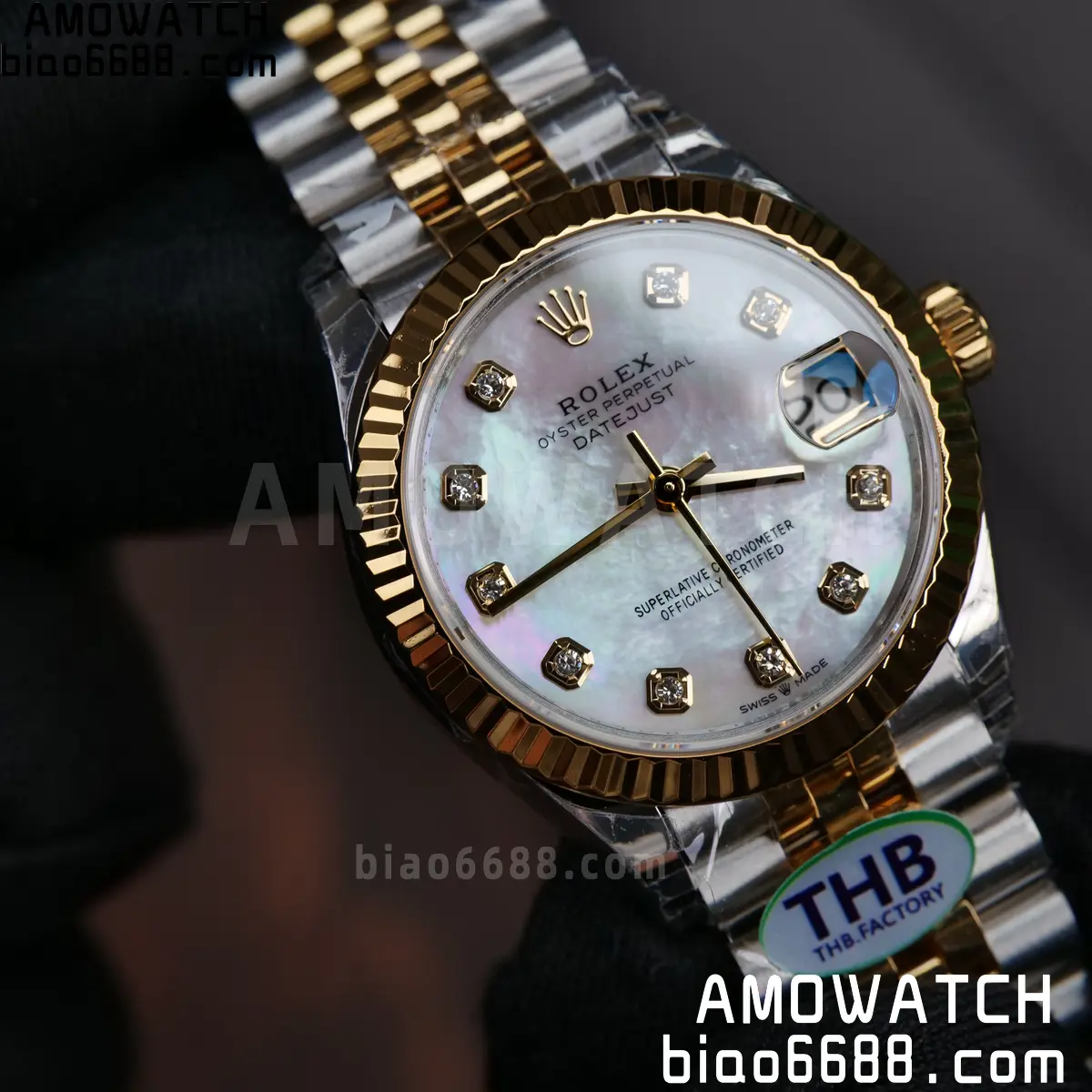Rolex DateJust 31 278273 THBF 1:1 Best Edition MOP Diamonds Dial on SS/YG Jubilee Bracelet HZ Cal.2236 67 f893feb90cc196d AMO Watch