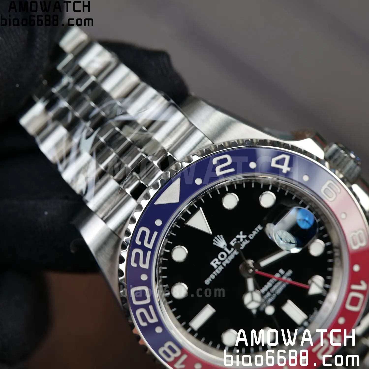 Rolex GMT-Master II 126710 BLRO 904L Steel RICH 1:1 Best Edition on Jubilee Bracelet JH3285 (Free Sprung) V2 85 fefa28d593aed49 阿默表行AmoWatch